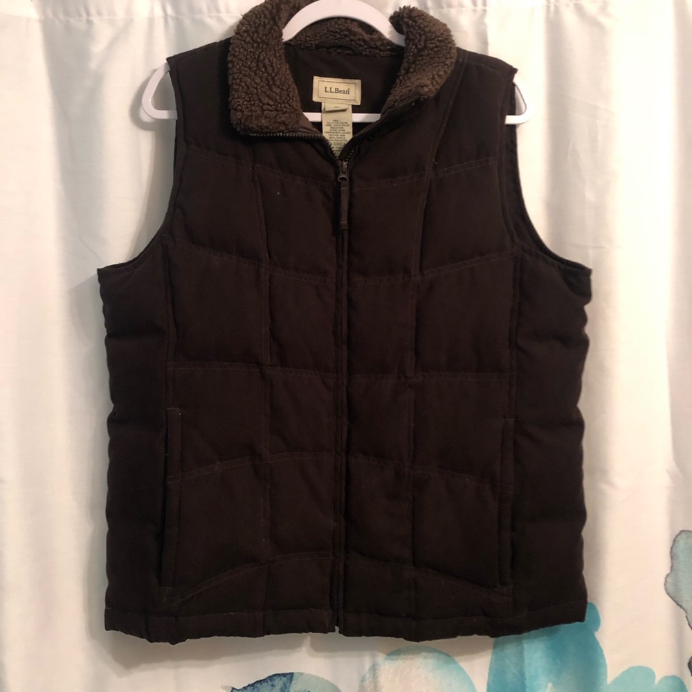 ❗️clearance- price firm❗️ LL Bean Goose down vest - Picture 1 of 3